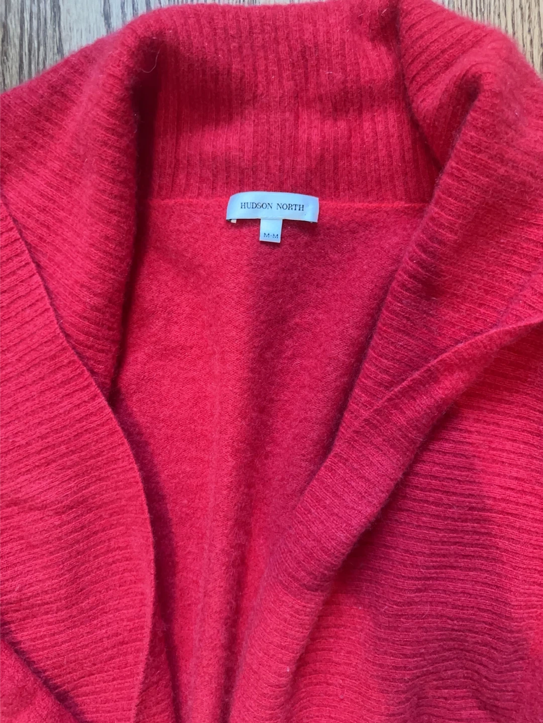 Hudson North Red Cashmere Cardigan M/M - photo 2