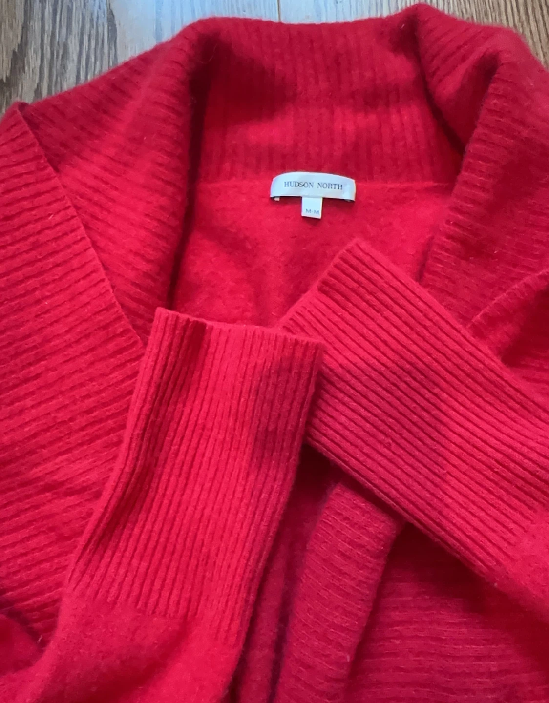 Hudson North Red Cashmere Cardigan M/M - photo 4