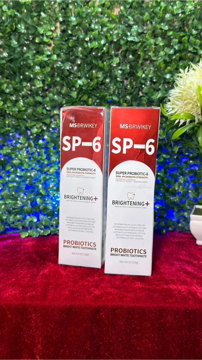 MS.DRWIKEY SP-6 Probiotics Bright White Toothpaste