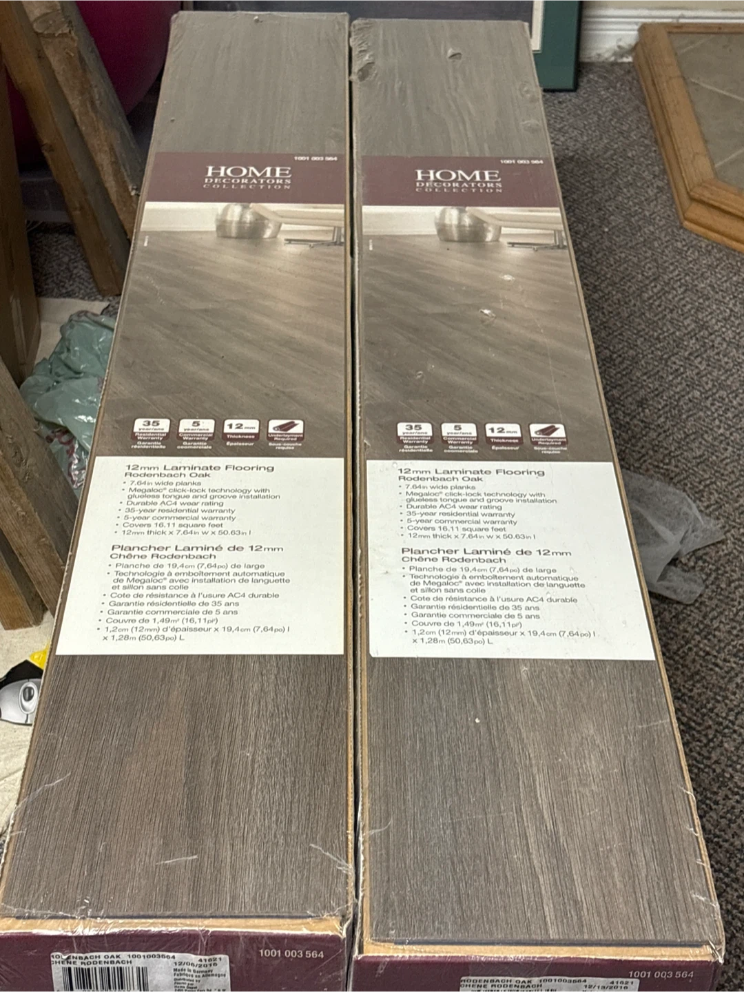 Home Decorators Collection Rodenbach Oak 12mm Laminate Flooring