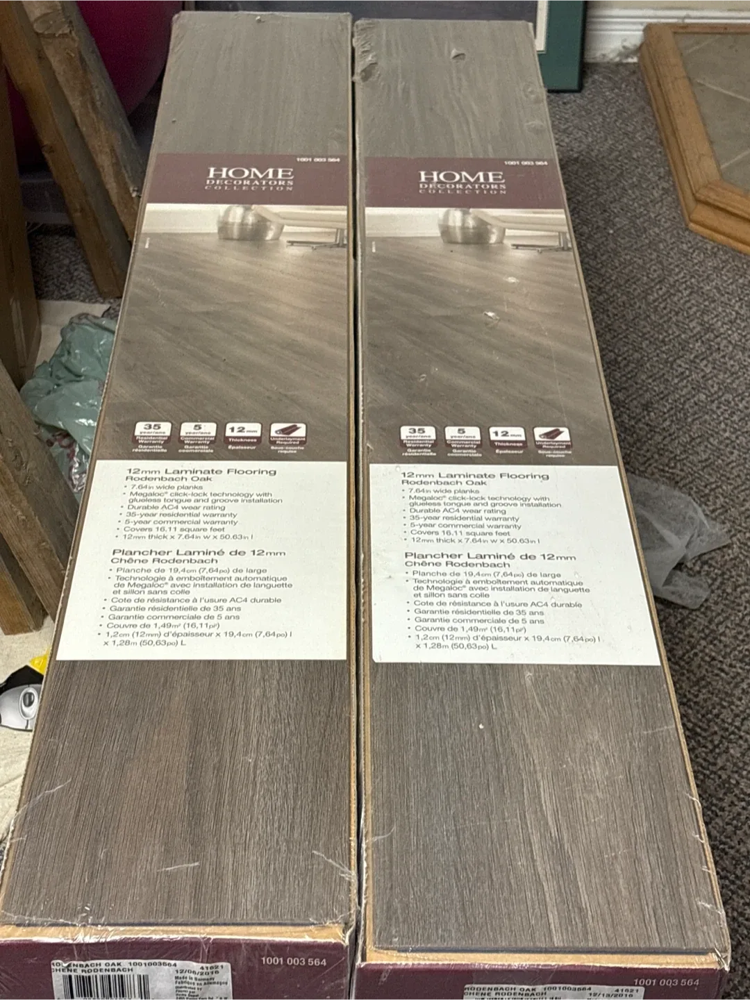 Home Decorators Collection Rodenbach Oak 12mm Laminate Flooring