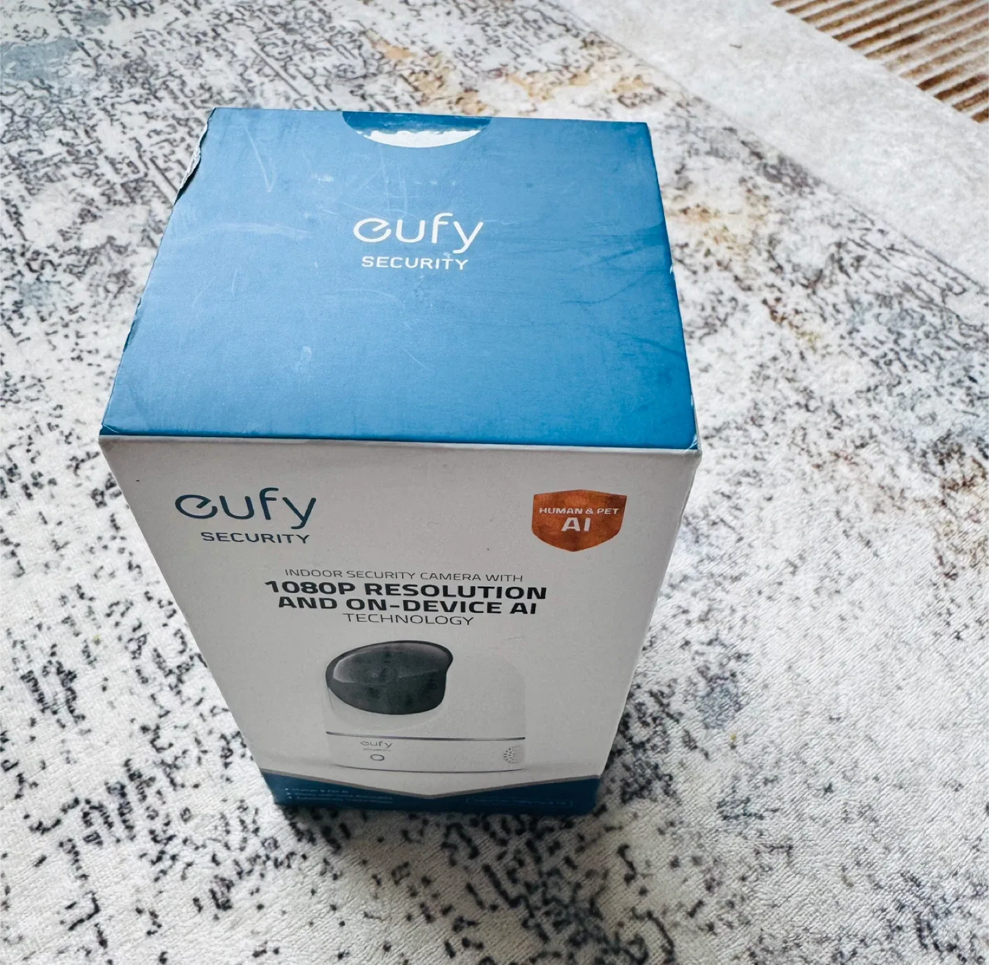 New Eufy Security Indoor Cam 1080p sealed box