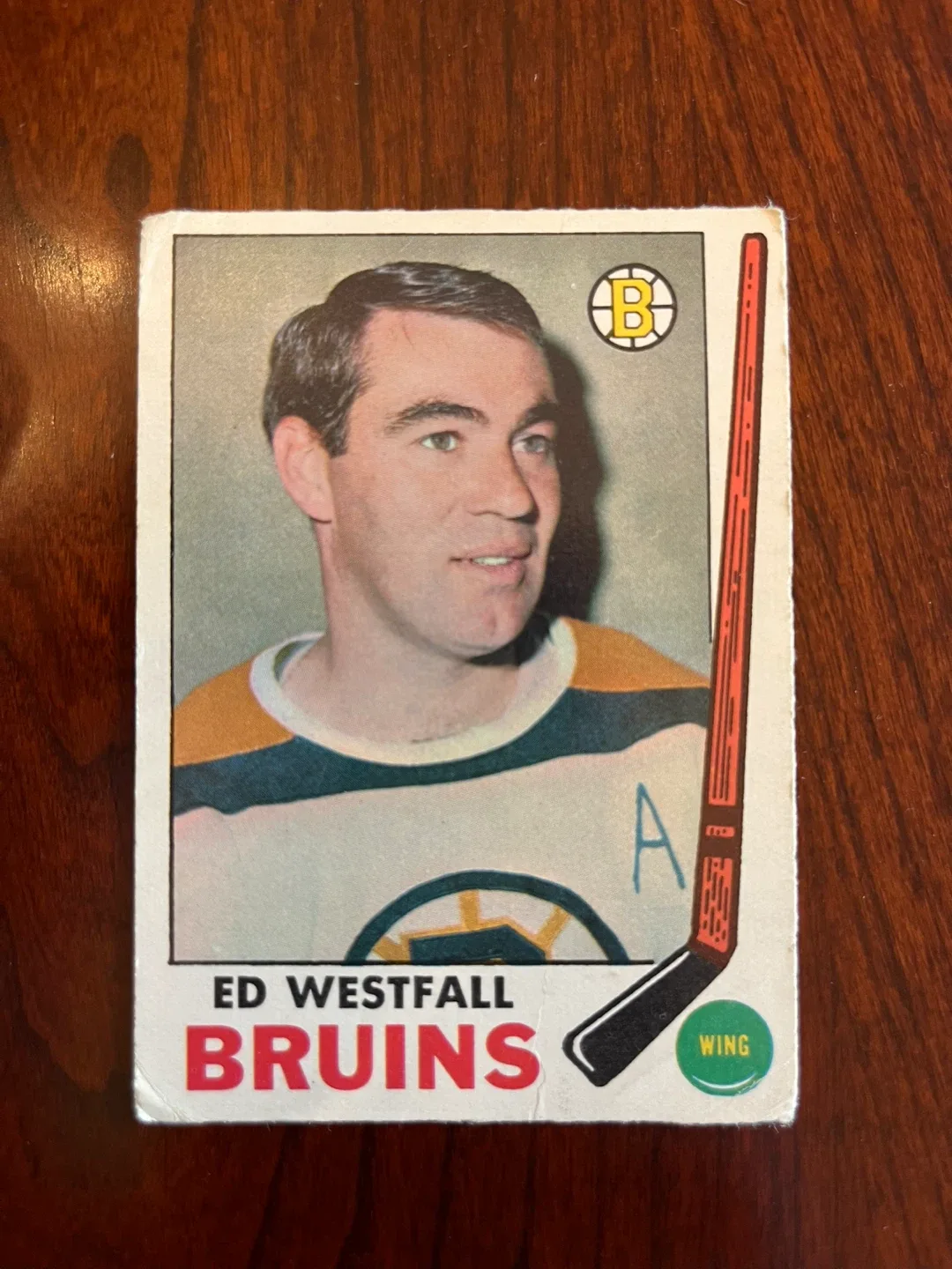 1969-70 O-Pee-Chee #29 Ed Westfall - Boston Bruins