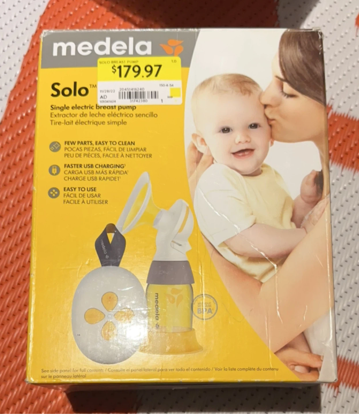 Medela Solo Single Electric Breast Pump