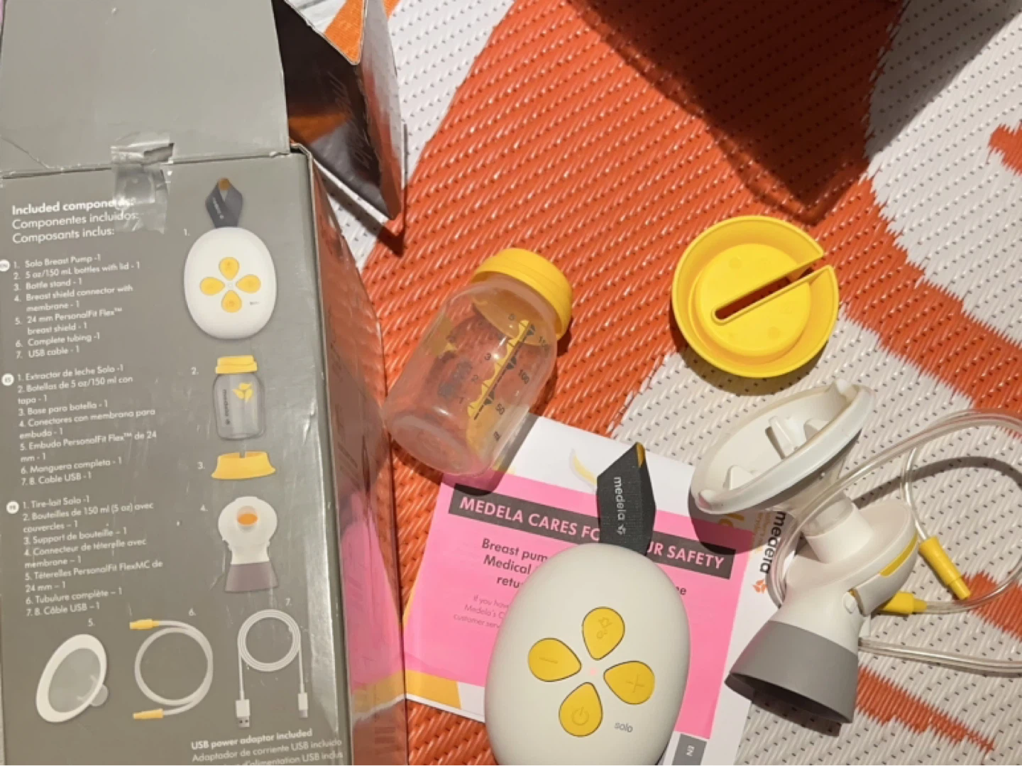 Medela Solo Single Electric Breast Pump - photo 3