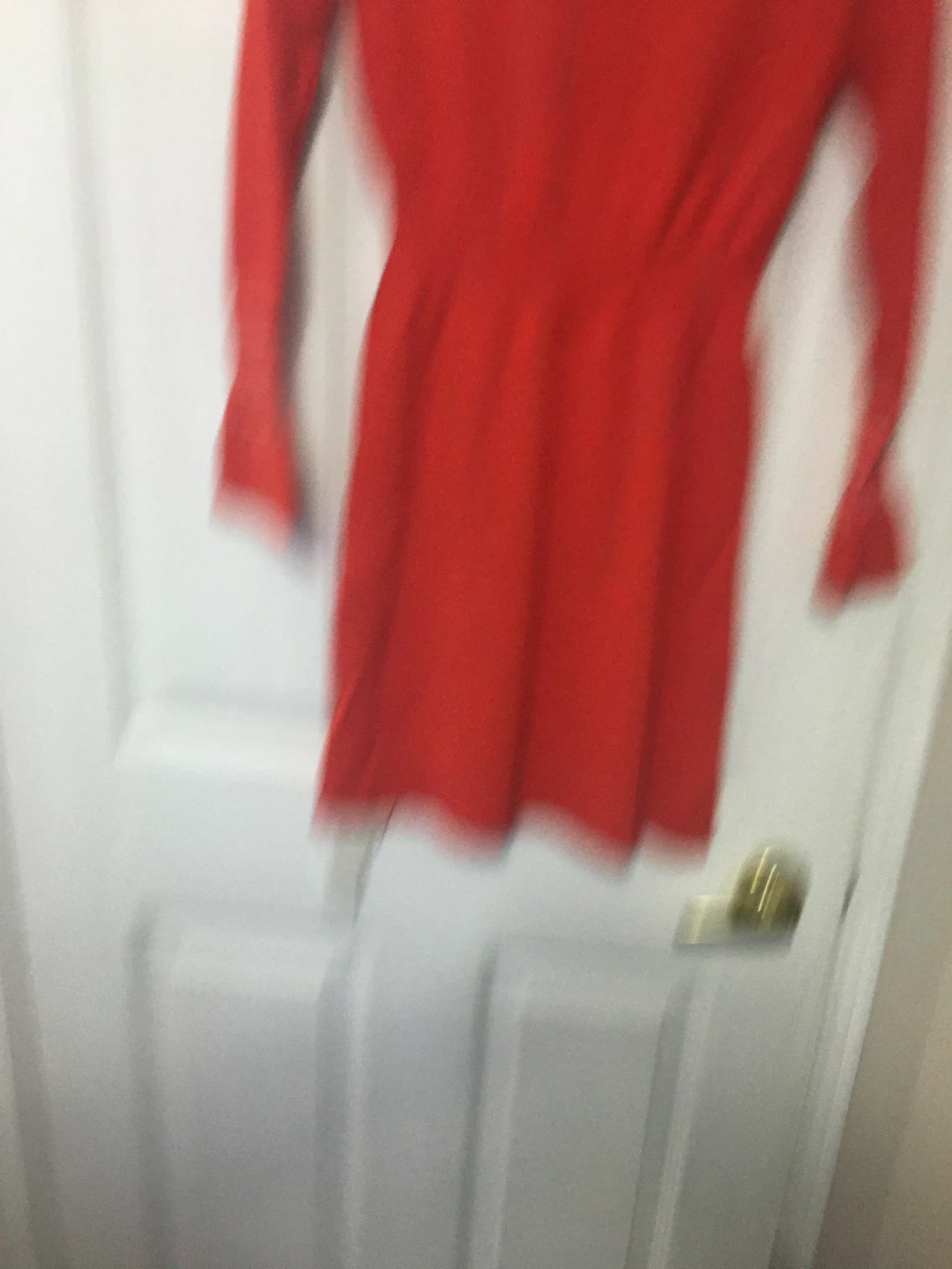 Sisjuly Red Long Sleeve Dress - photo 3
