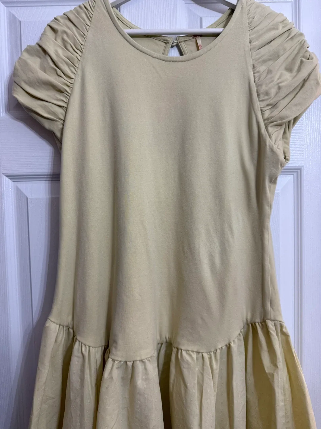 Free People Afternoon Elegance Pleated-shoulder Midi Dress image indicator(4)