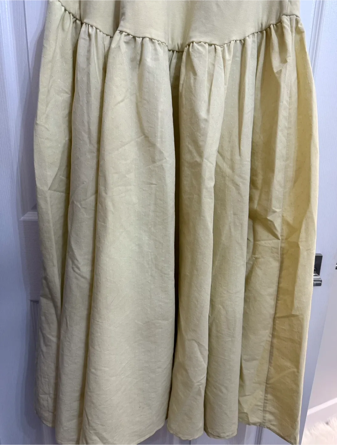 Free People Afternoon Elegance Pleated-shoulder Midi Dress image indicator(5)