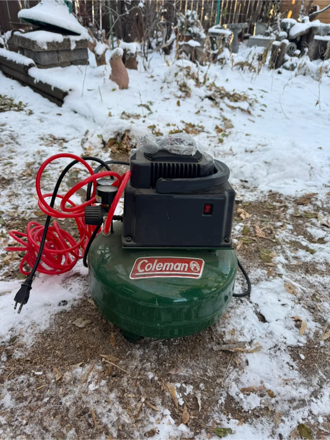 Coleman Air Compressor - Like New!