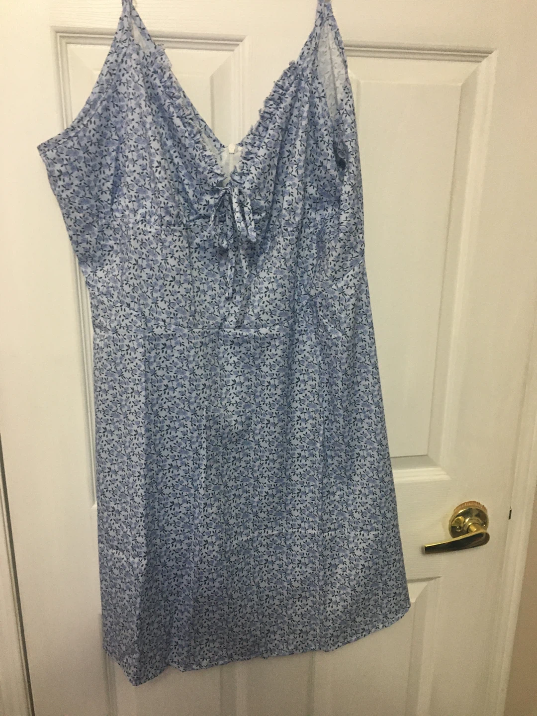 Floral Cami Dress - Blue - photo 3