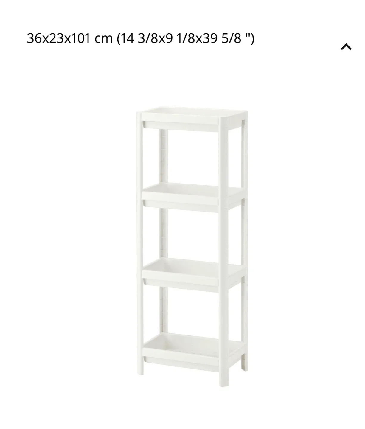 IKEA White Rolling Carts image indicator(2)
