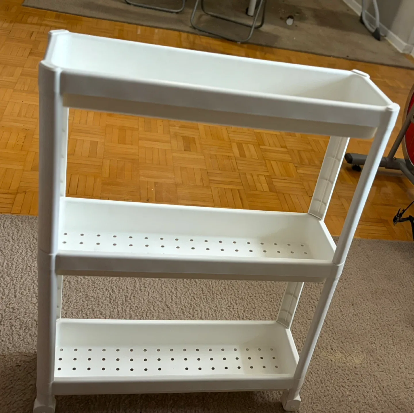 IKEA White Rolling Carts image indicator(10)