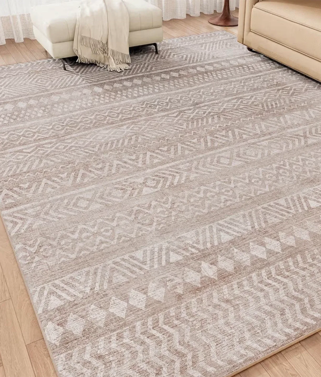 Boho Style Area Rug - 8 x 10 ft