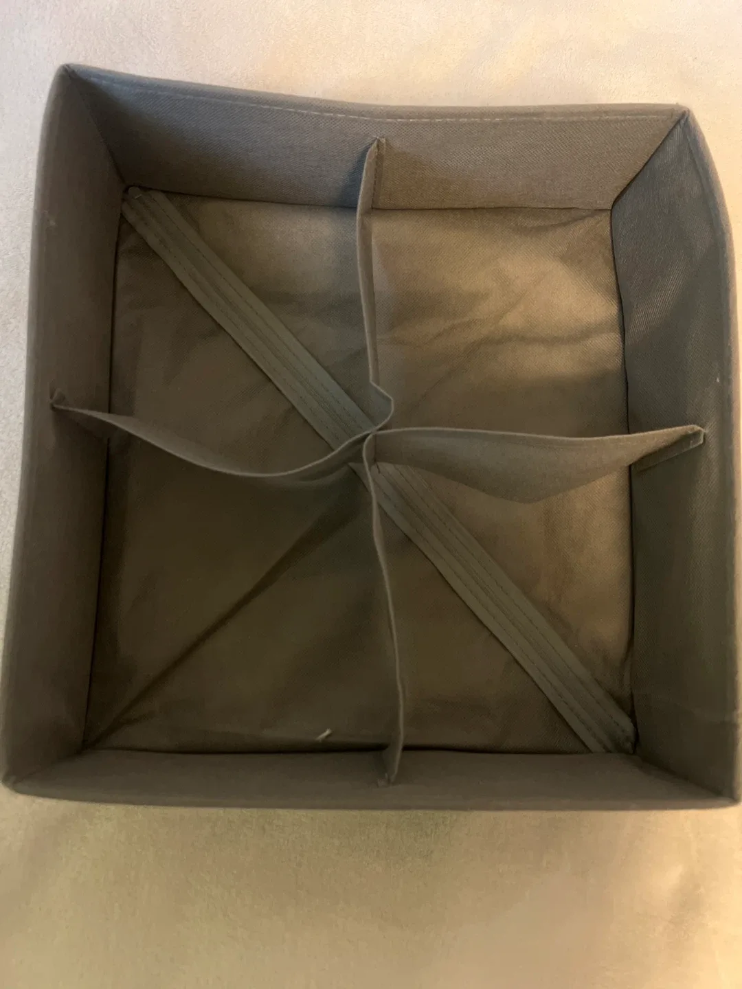 Grey Closet Organizer