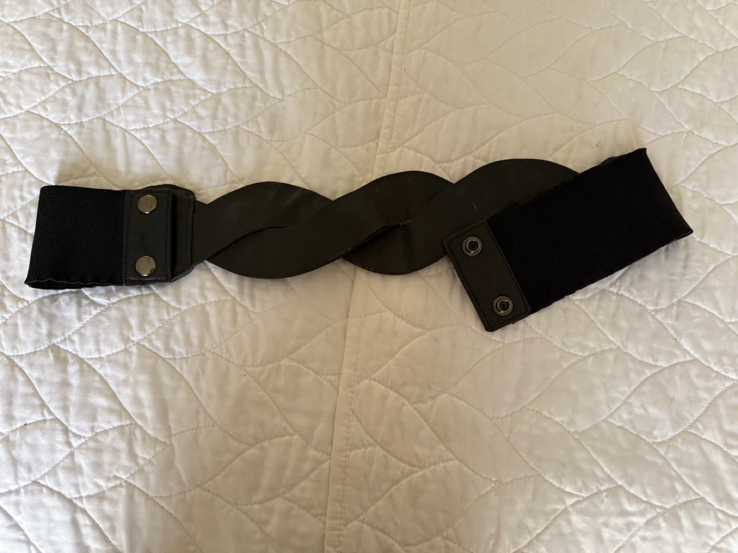 Braided Black Belt - photo 2