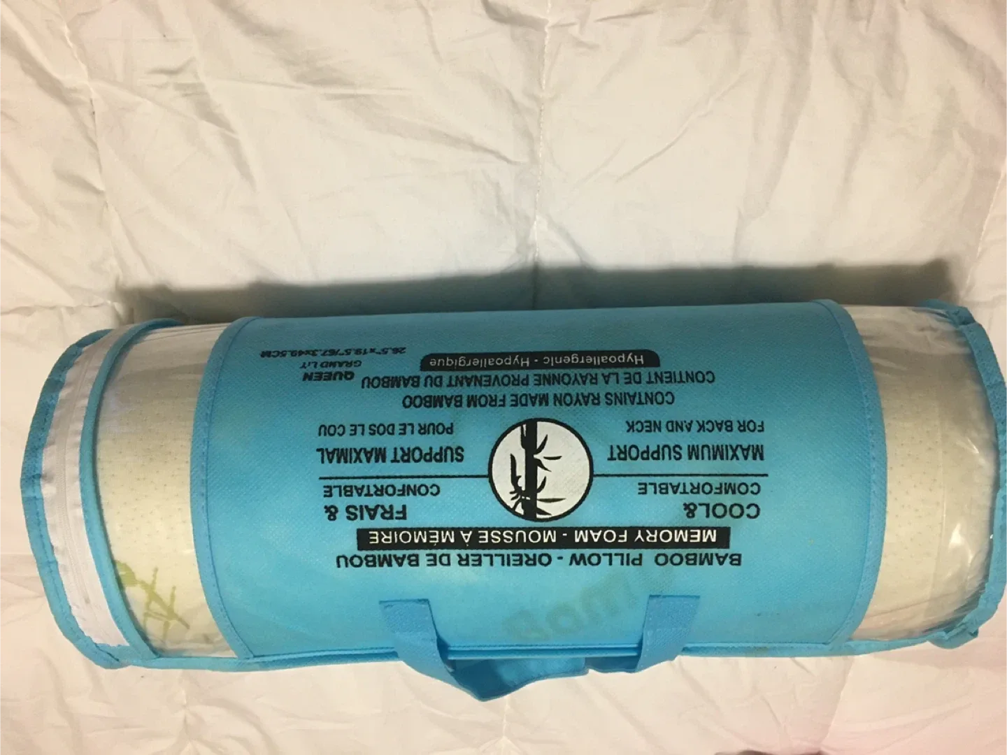 Bamboo Pillow - Queen Size image indicator(2)