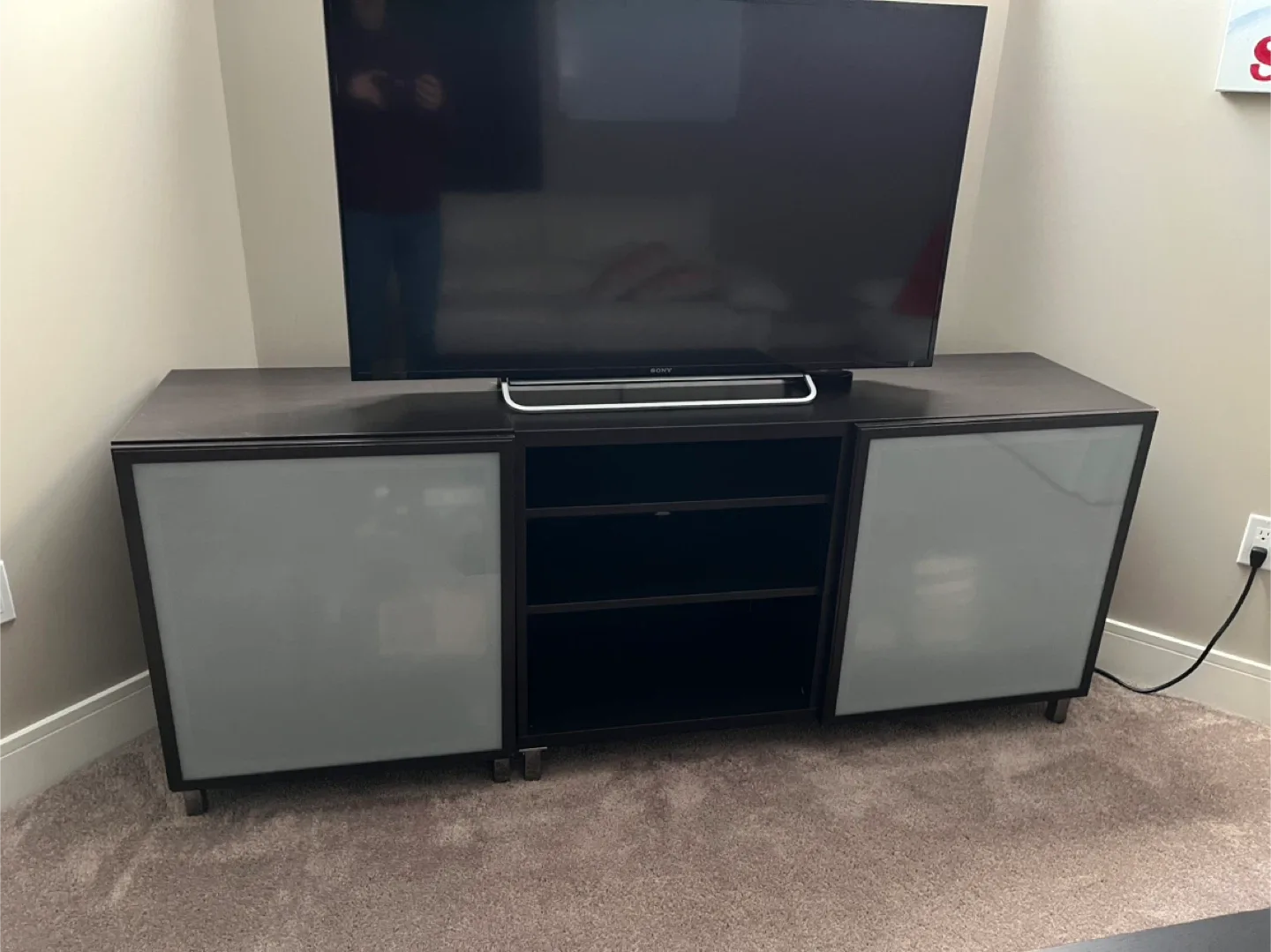 IKEA Besta TV Unit - Dark Brown