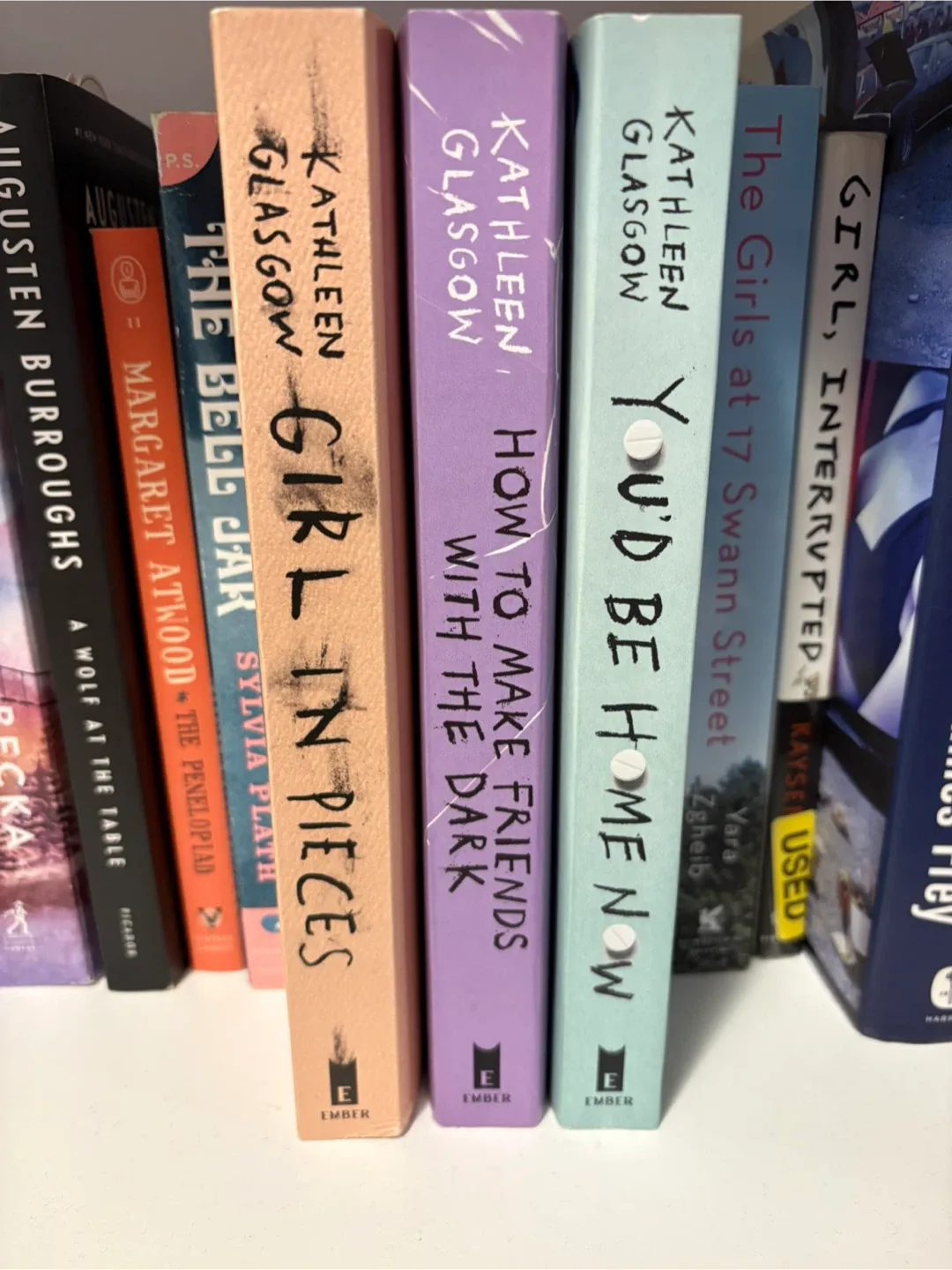 Kathleen Glasgow Books: Girl in Pieces, You'd Be Home Now