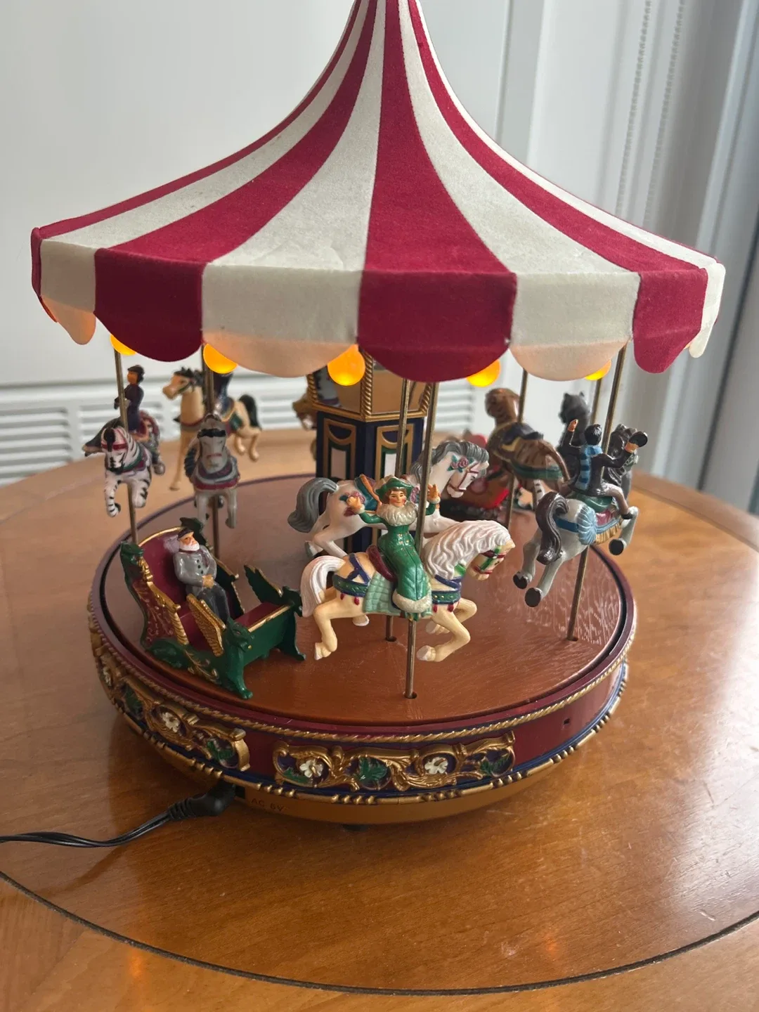 Mr. Christmas Crescent Park Carousel