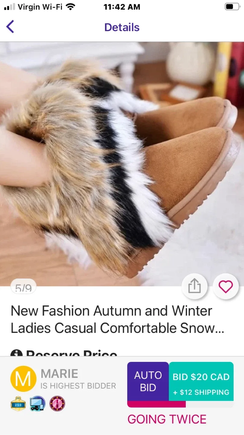 Brown Fur-Trimmed Winter Boots image indicator(2)