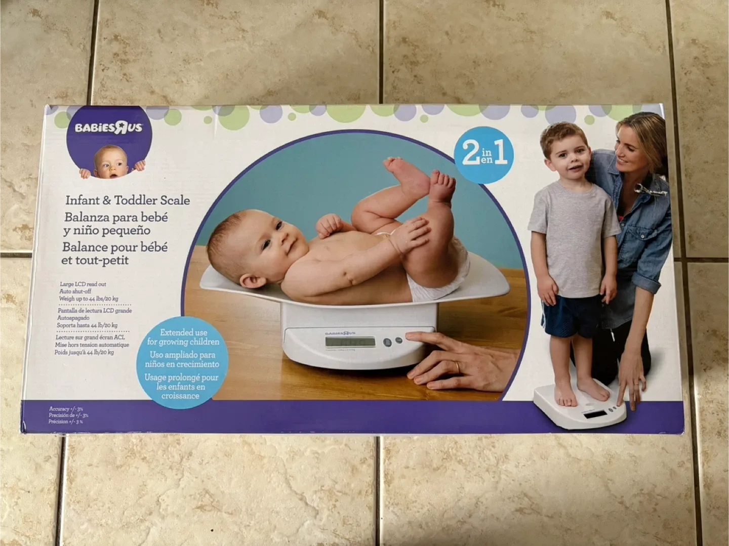 Babies R Us Infant & Toddler Scale image indicator(3)
