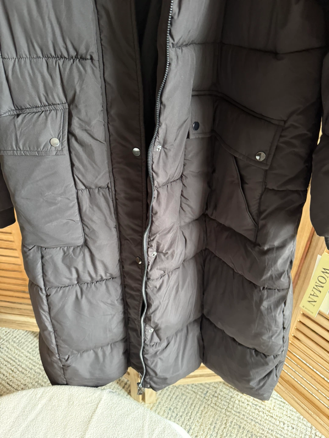 Bernardo Black Puffer Coat - Size 1X - photo 4