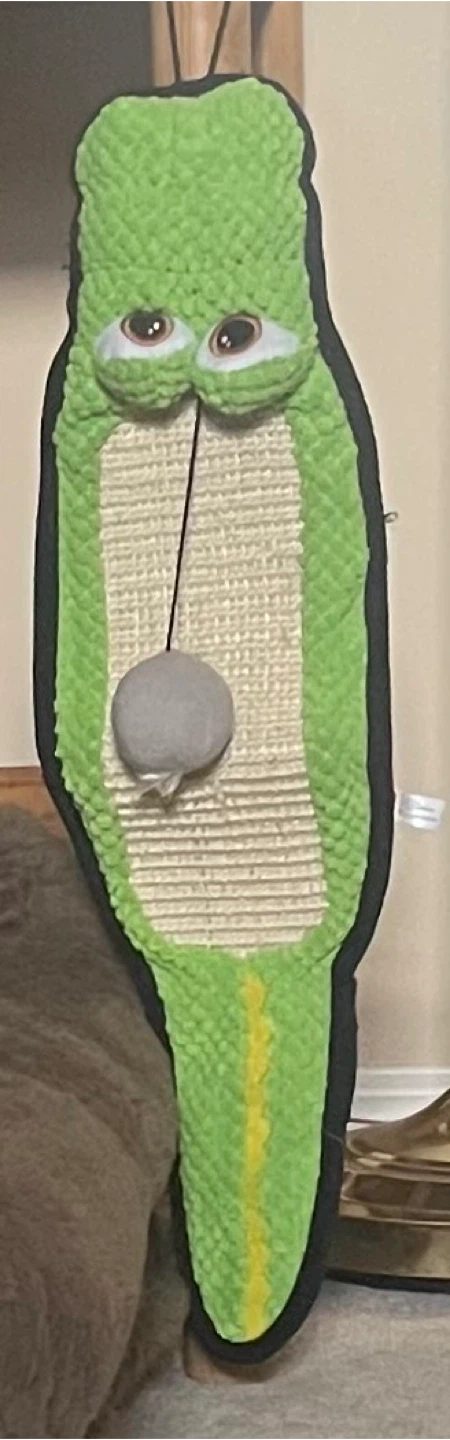 Avocado Cat Scratcher Toy - photo 2