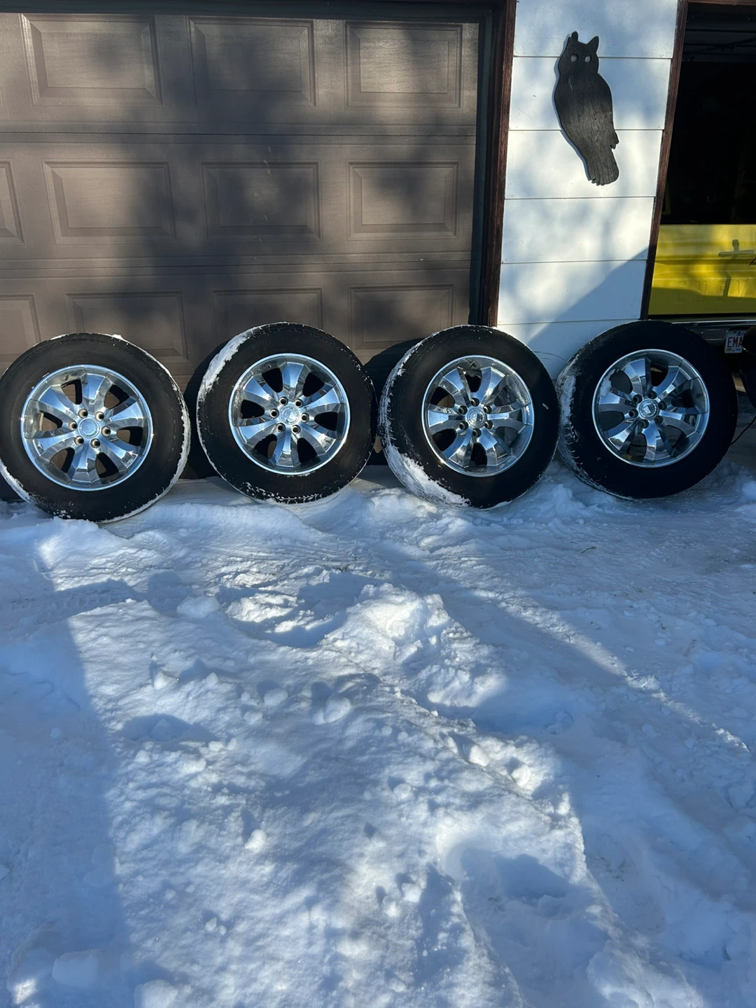 20 inch Hankook Tires on Chrome Rims - Set of 4 - photo 2