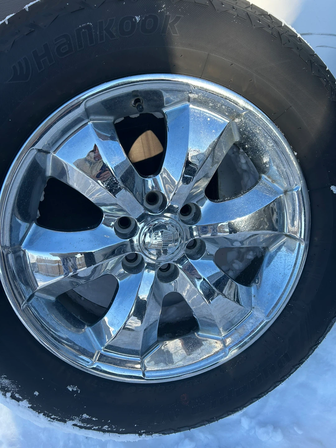 20 inch Hankook Tires on Chrome Rims - Set of 4