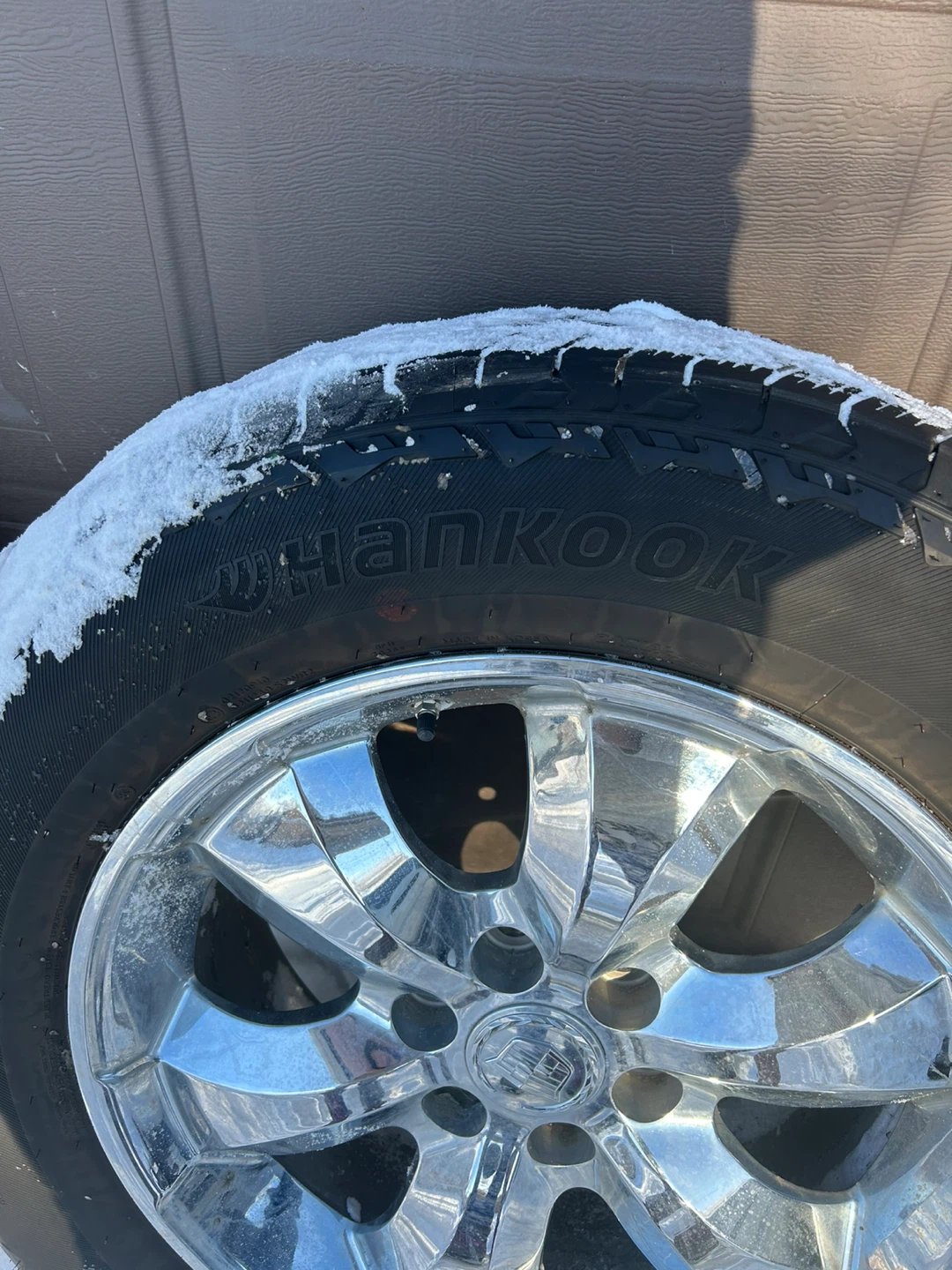 20 inch Hankook Tires on Chrome Rims - Set of 4 - photo 3