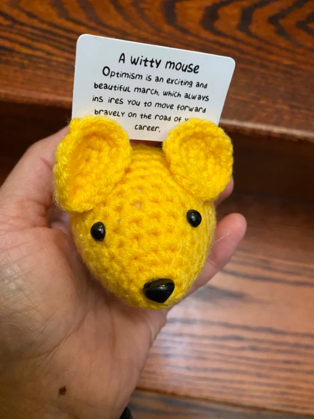 Crocheted Witty Mouse image indicator(3)