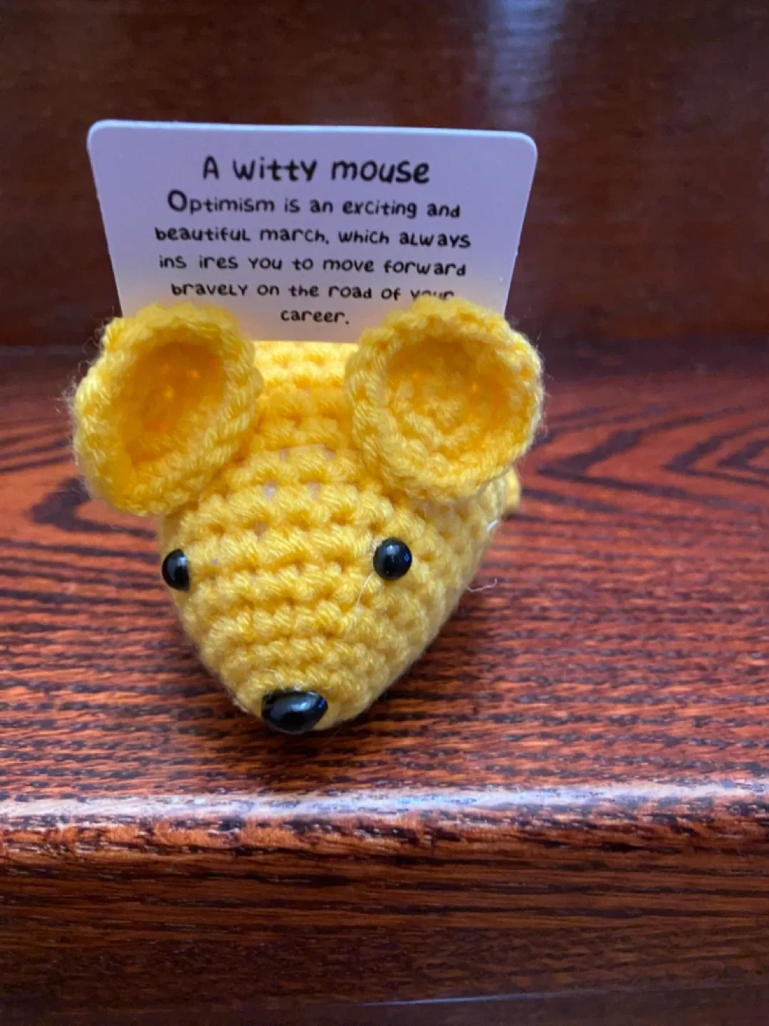 Crocheted Witty Mouse