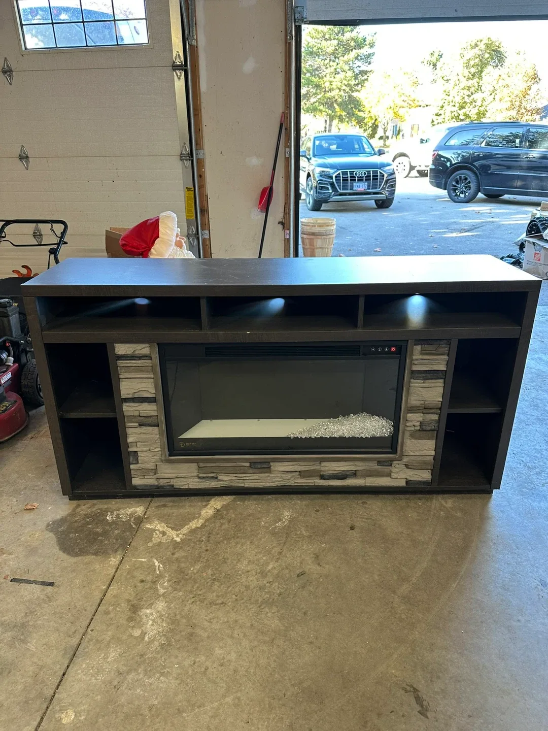 Electric Fireplace TV Stand
