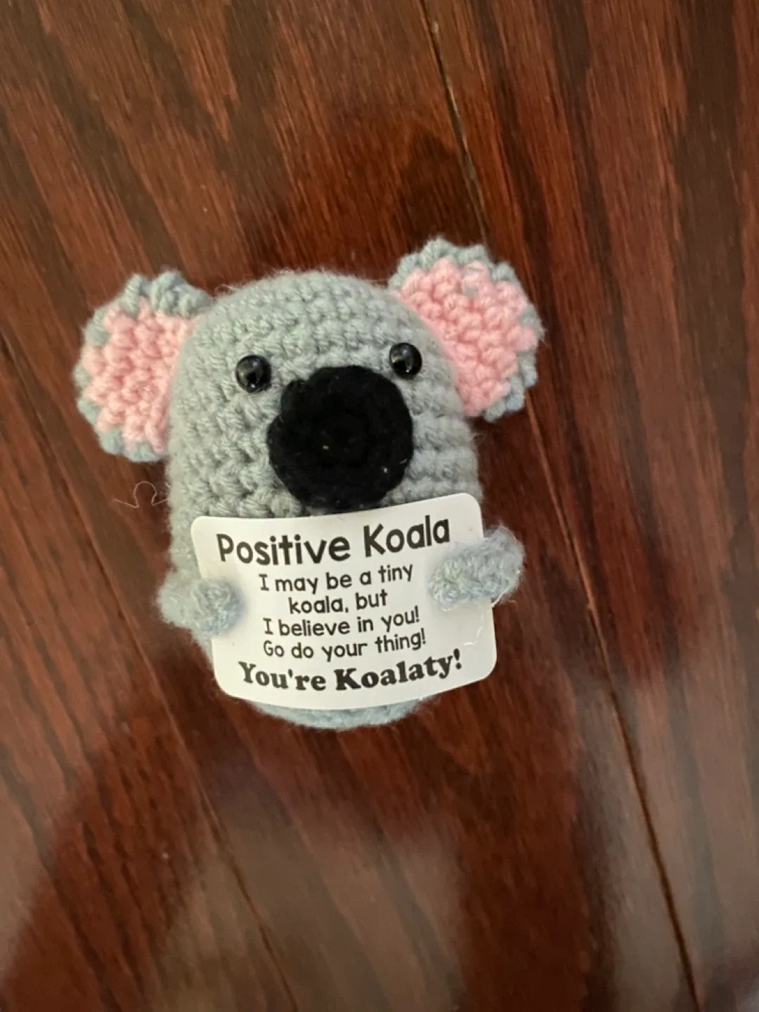 Crocheted Positive Koala