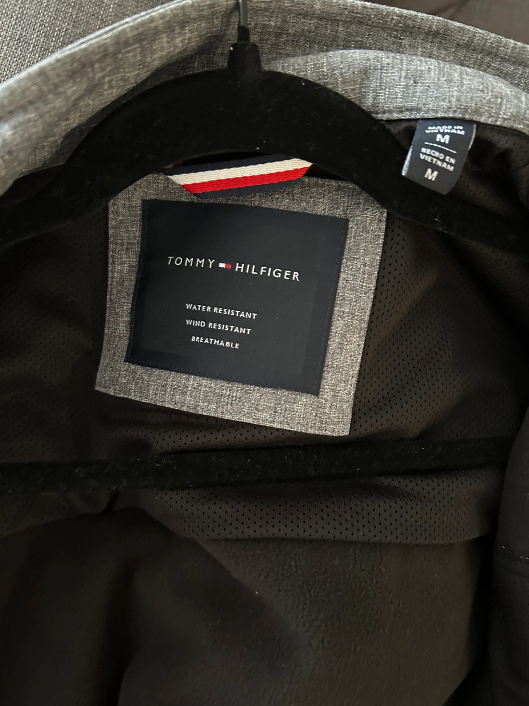 Tommy Hilfiger Gray Softshell Jacket - Size M - photo 2