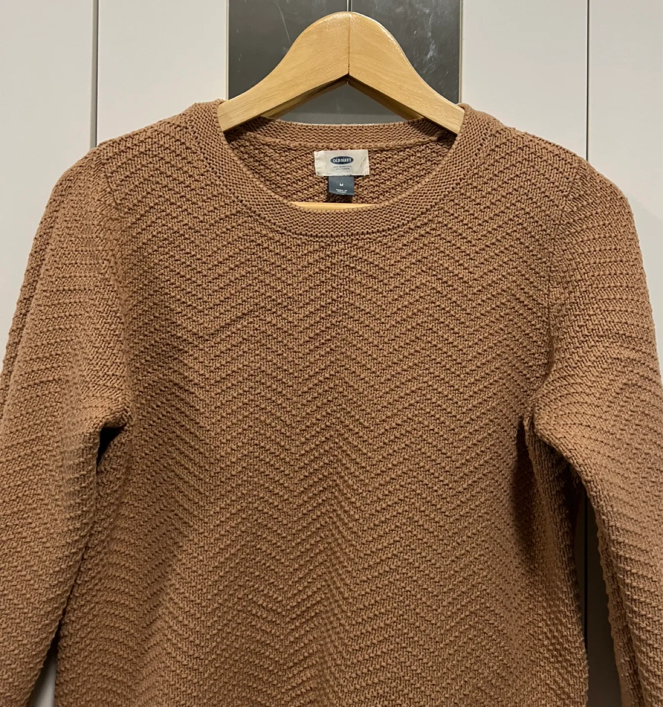 Old Navy Brown Knit Sweater