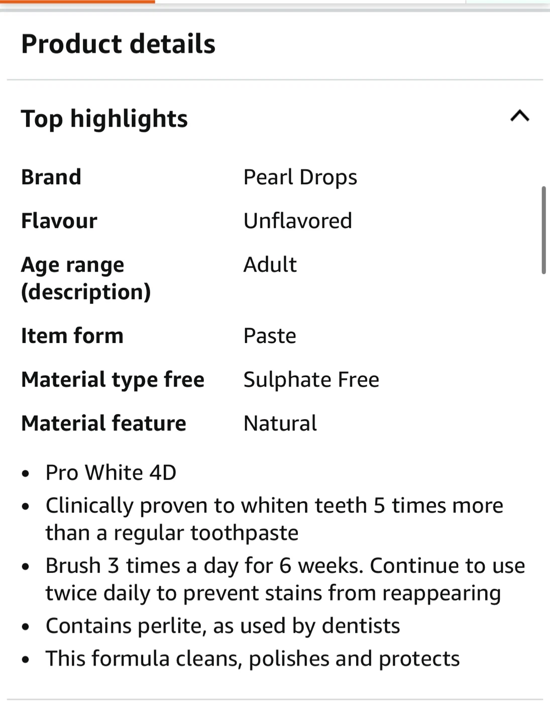 Pearl Drops Pro-White Icemint Daily Whitening - photo 5
