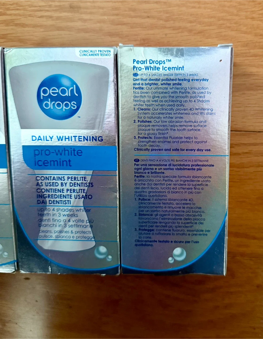 Pearl Drops Pro-White Icemint Daily Whitening image indicator(2)