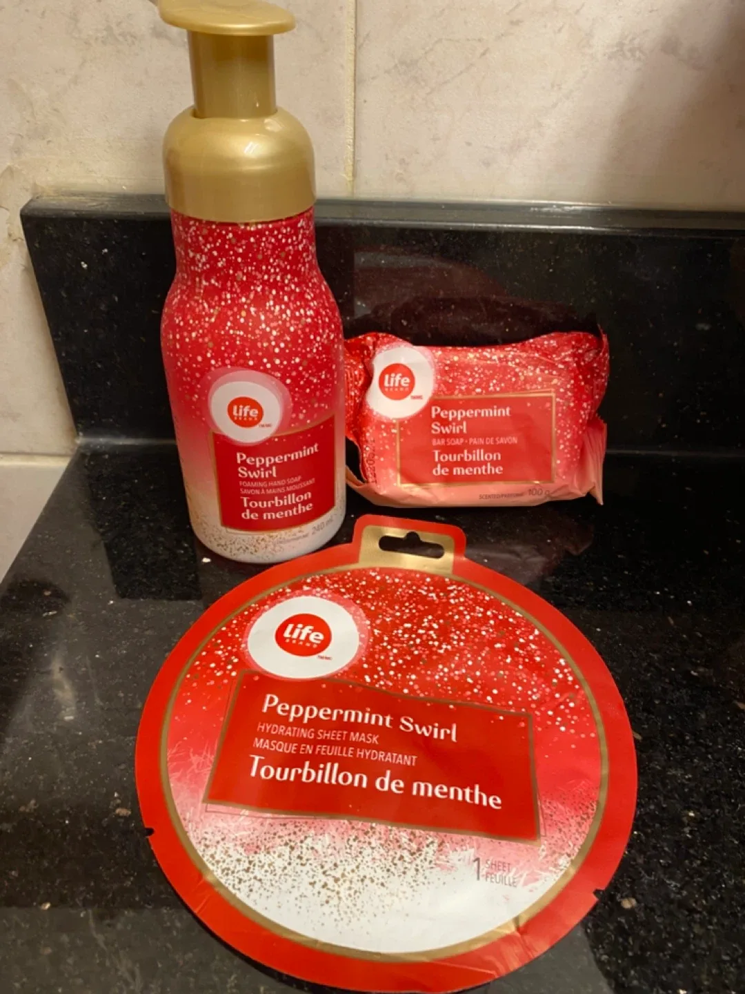 New Life Brand Peppermint Swirl Set