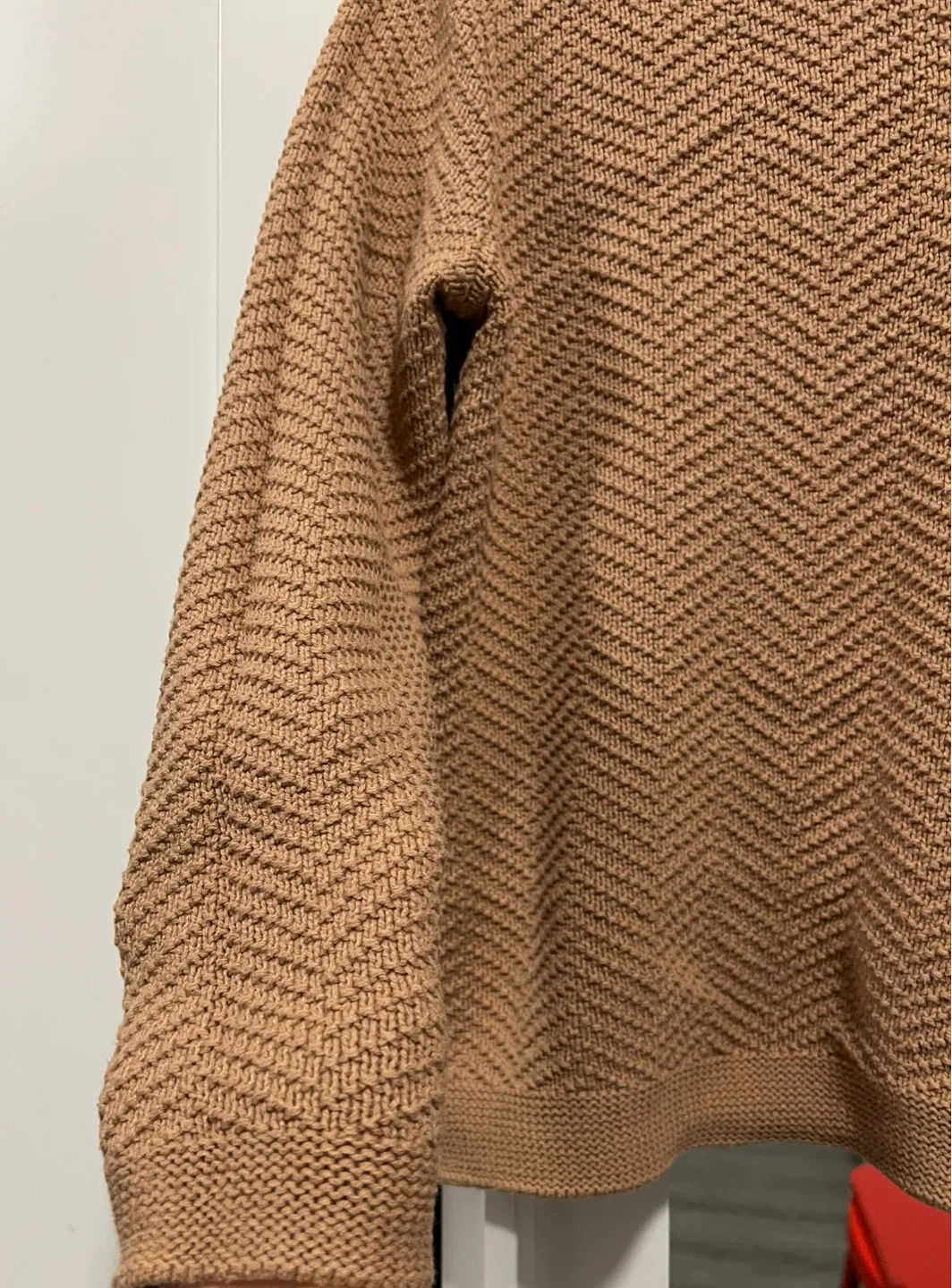 Old Navy Brown Knit Sweater image indicator(3)