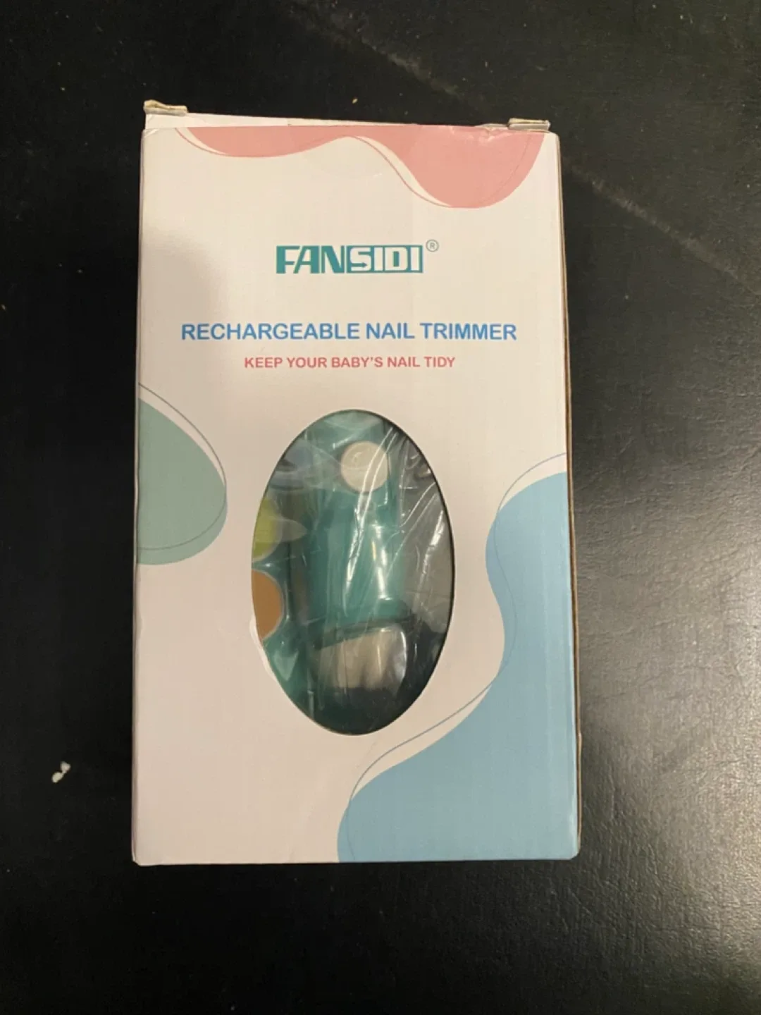 New Fansidi Rechargeable Baby Nail Trimmer