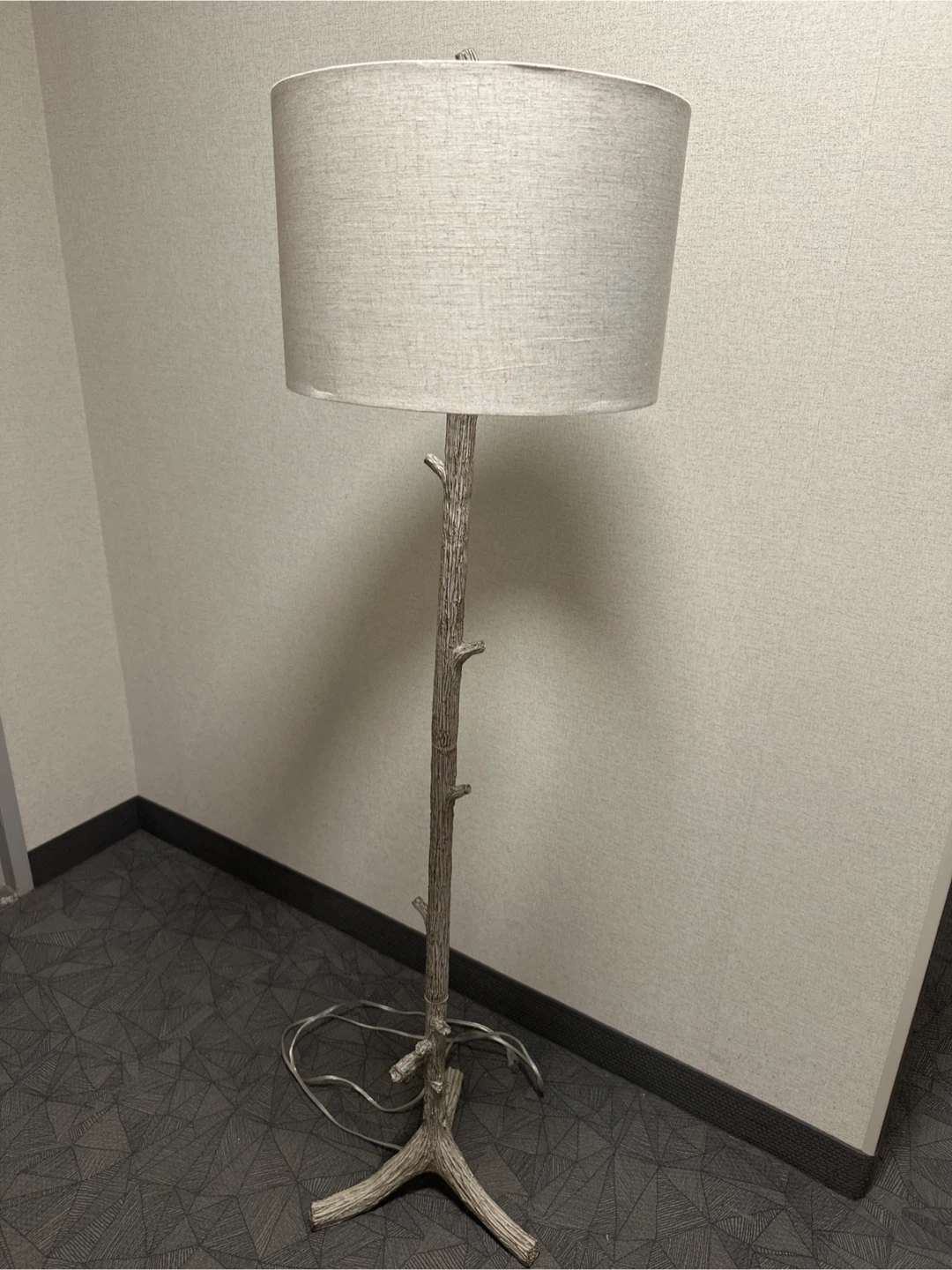 Hampton Bays  Driftwood  Floor Lamp