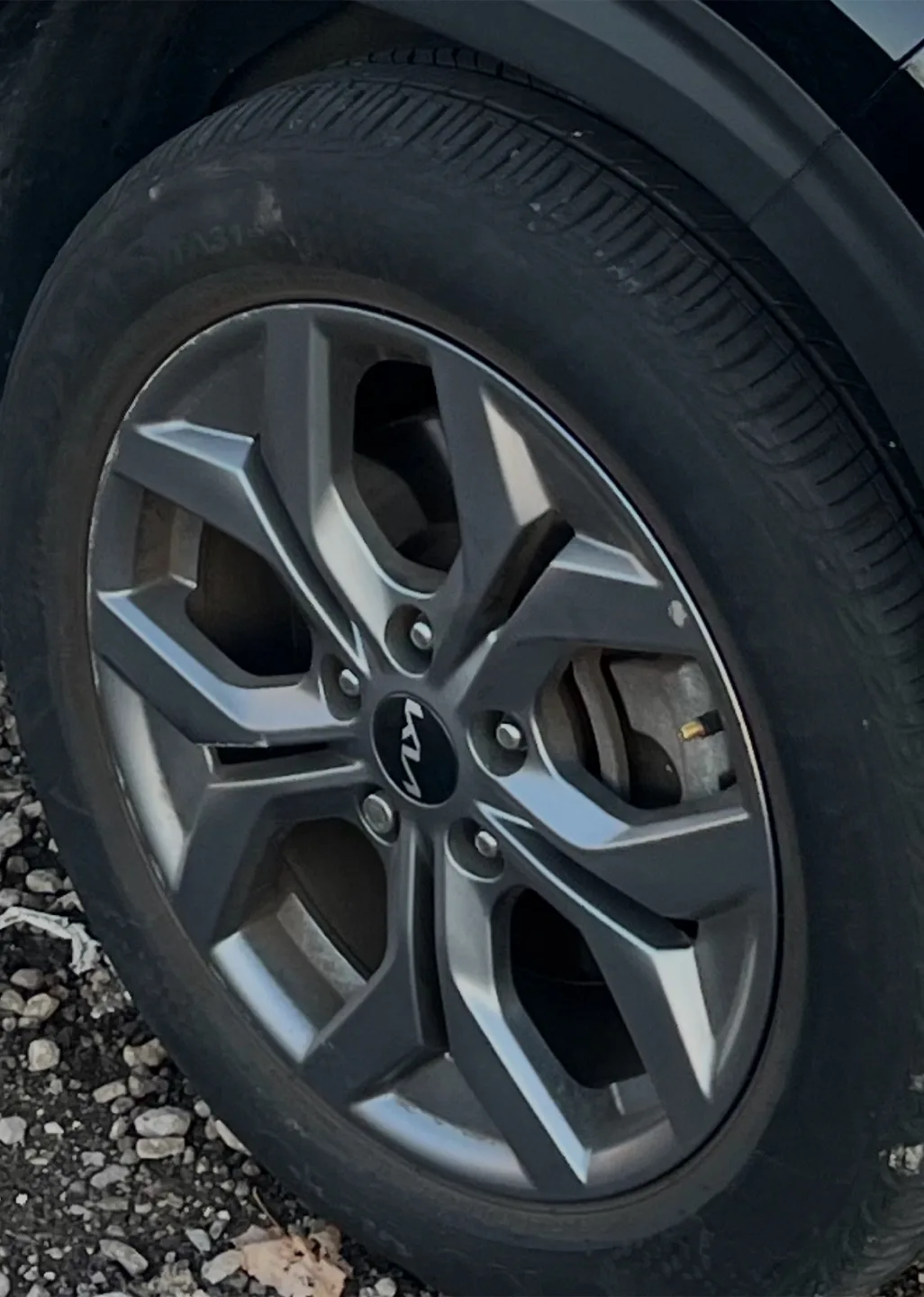Used 17 inch used winter tires with rim