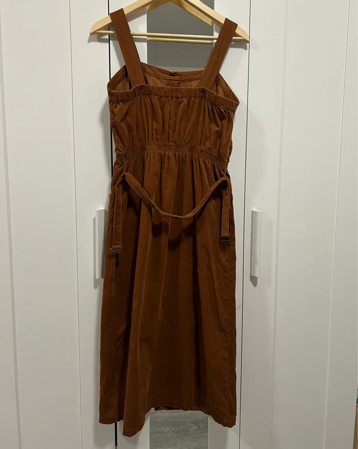 Urban Outfitters Brown Corduroy Dress image indicator(3)