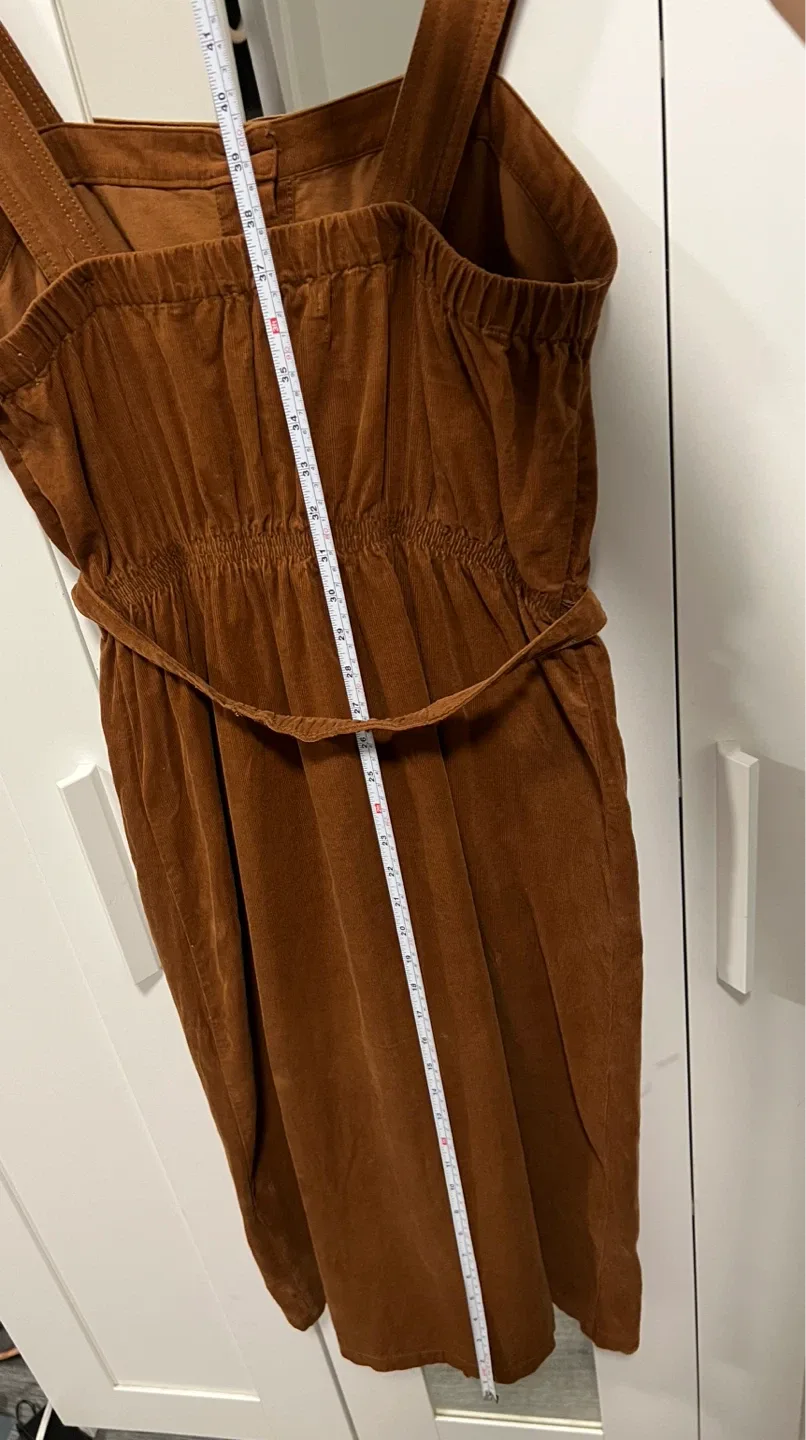 Urban Outfitters Brown Corduroy Dress image indicator(4)