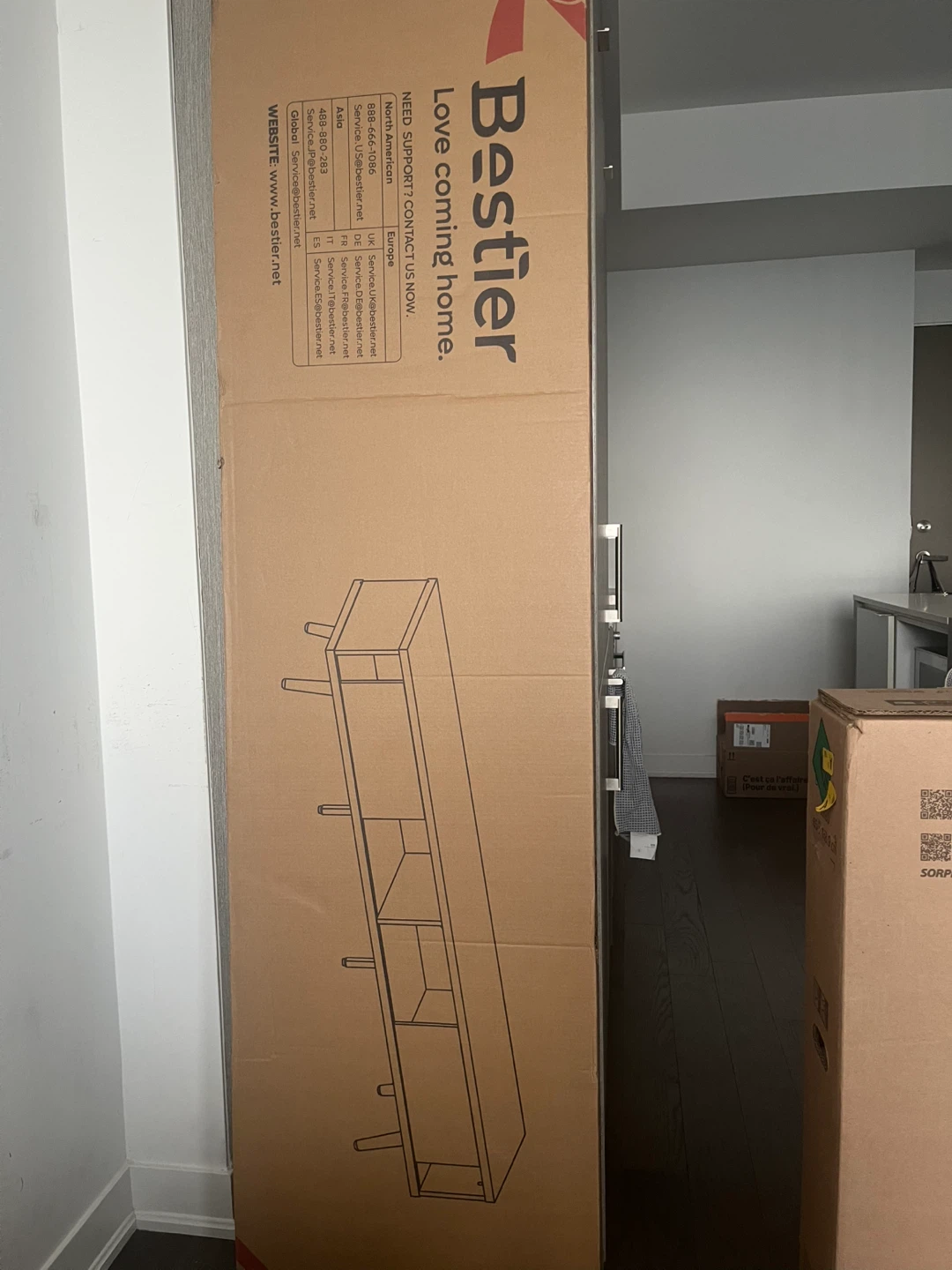 Bestier TV Stand - 70 inch