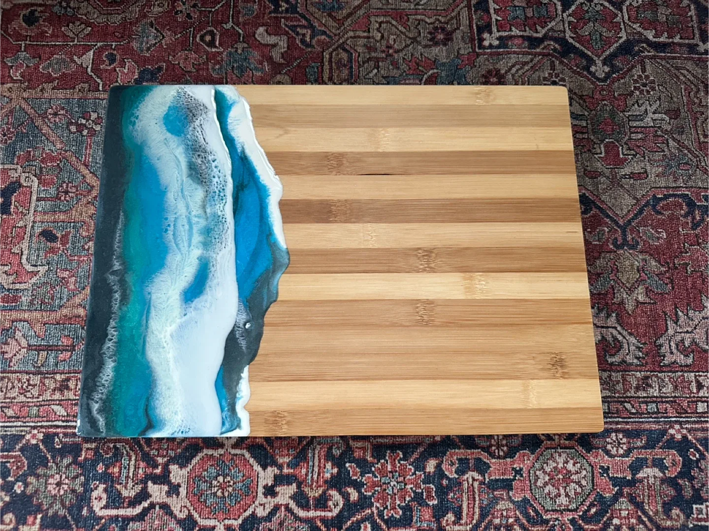Handmade Wooden/Resin Charcuterie  Board