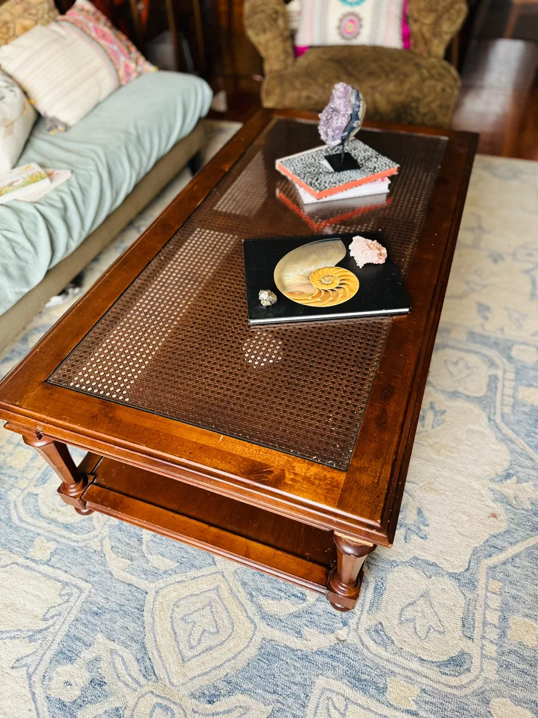 Tomasville Coffee & End Tables with Glass Top