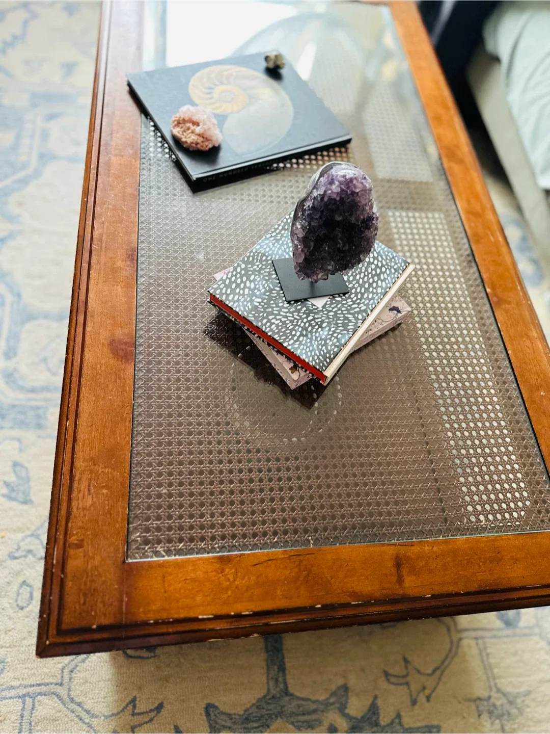 Thomasville Coffee & End Tables with Glass Top image indicator(3)