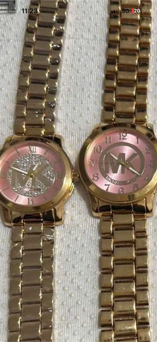 Michael Kors & Gucci Gold Watches image indicator(2)